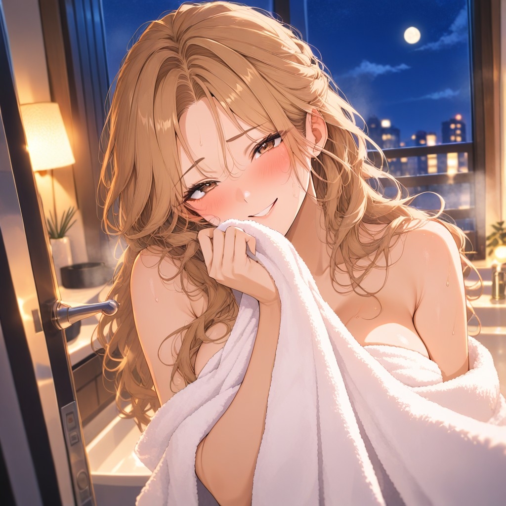 ミナとおうちデート ～夜ふかし添い寝CG集～