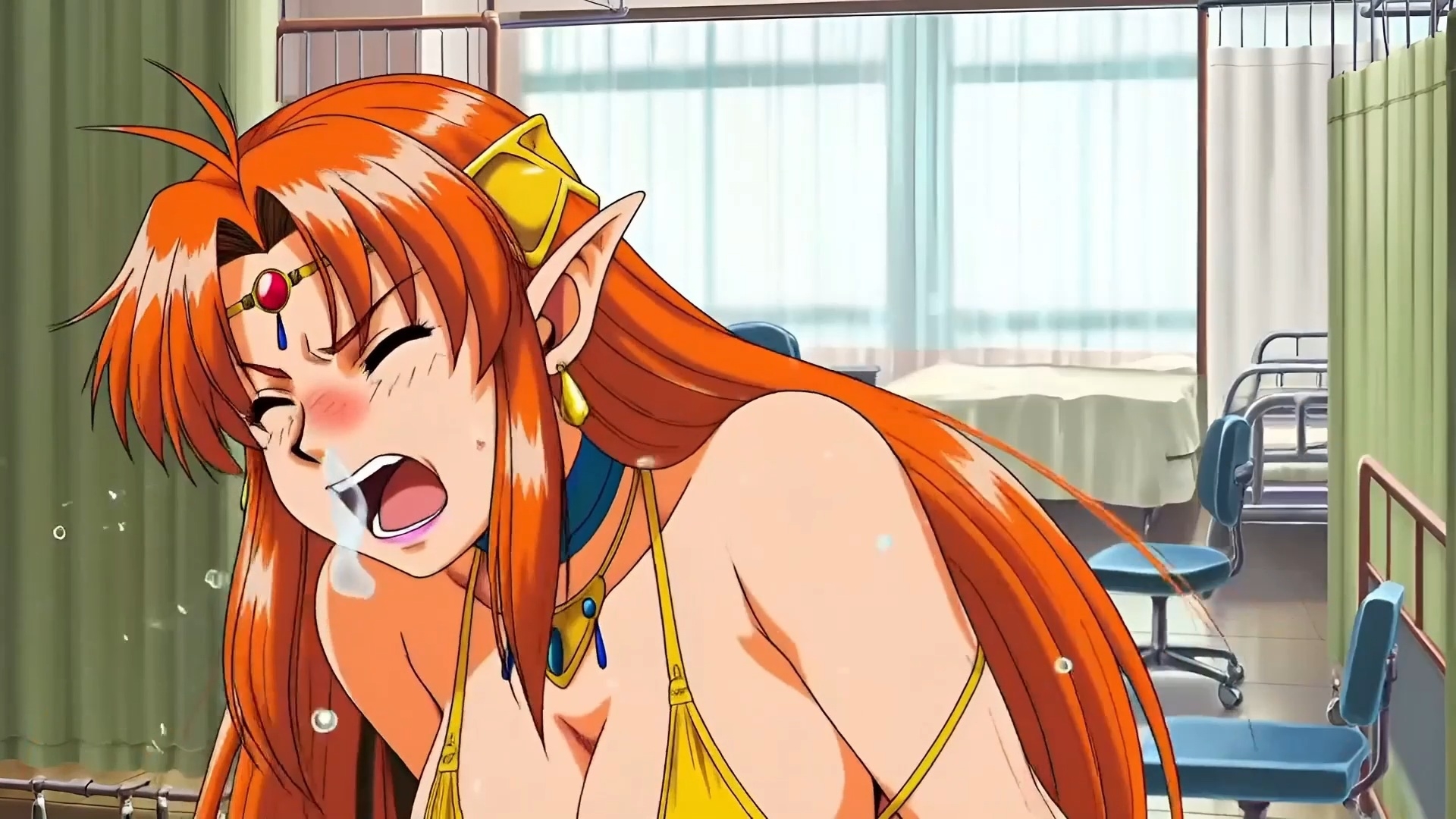 鼻炎病棟 ～美奈さんのくしゃみシリーズ～(MP4アニメ) / Mina's Sneezing Series: The Rhinitis Ward (MP4 Anime) – Preview 7