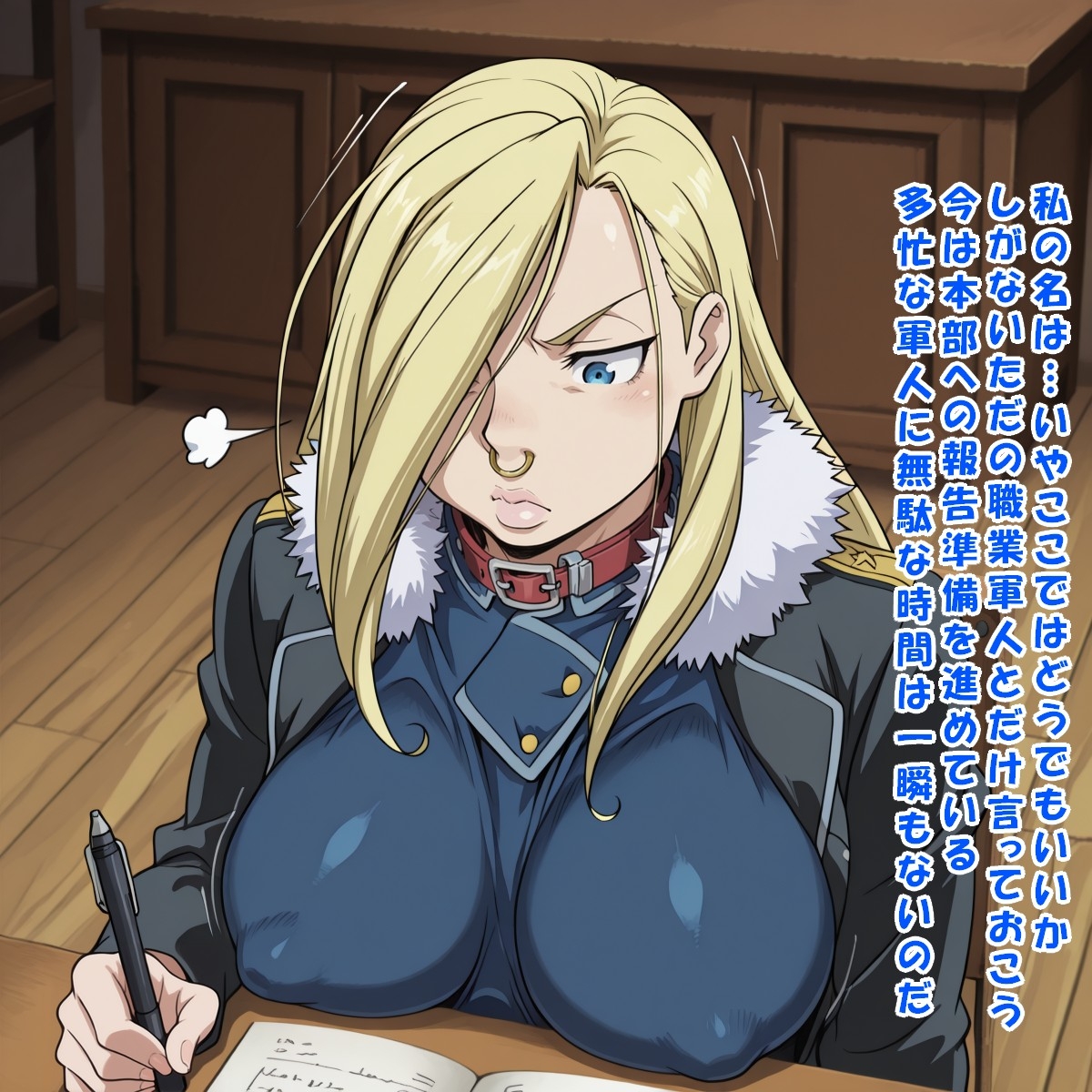 ランチぼっくす～その5～(オ〇ヴィエ・ミラ・アームストロング/〇の錬金術師)