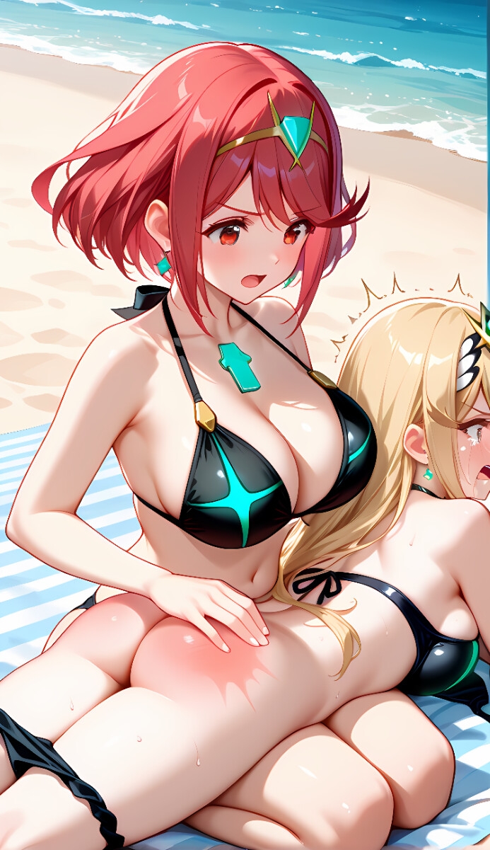 ホムラ・ヒカリ(ゼ◯ブレイド2)イラスト集 – Preview 5