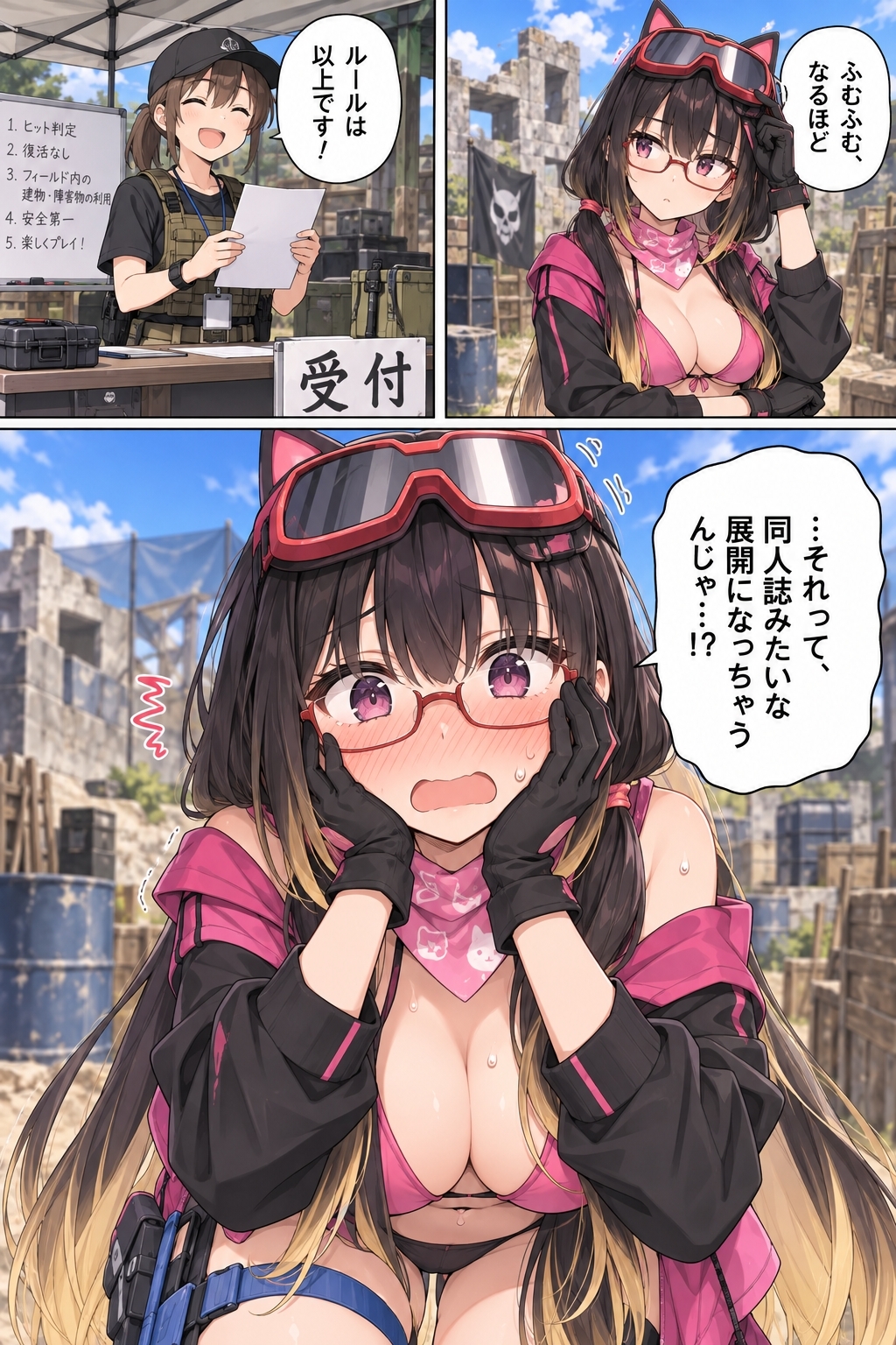 オタサーの姫とサバゲの囚人 – Preview 4