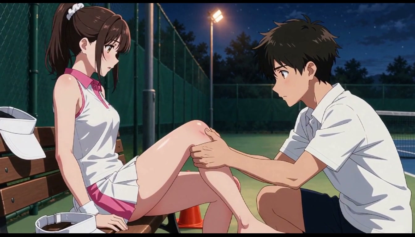 コートで裸にされて…先輩の中出し介抱 – Preview 2