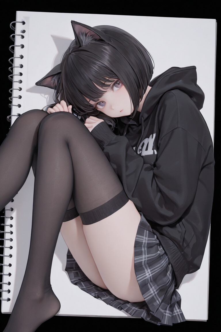 猫耳ニーハイ読者モデル – Preview 3