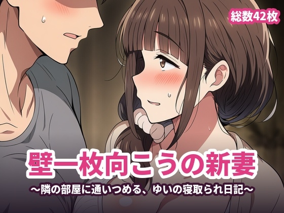 壁一枚向こうの新妻 〜隣の部屋に通いつめる、ゆいの寝取られ日記〜 – main preview