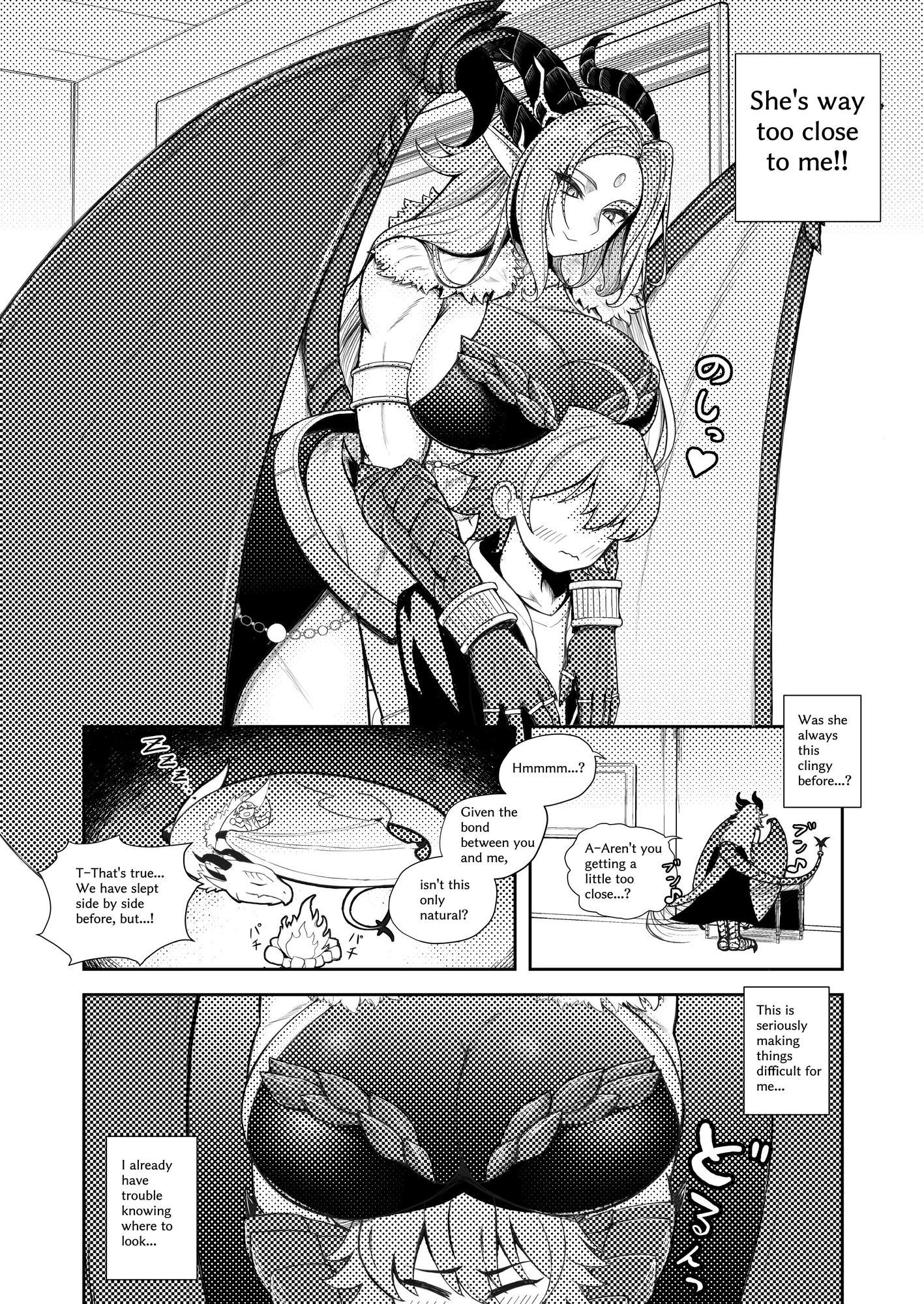 【英語版】メロモンファイターズ～長身爆乳美女に進化したパートナー(♀)にいちゃラブ逆レ〇プされる話～ – Preview 2