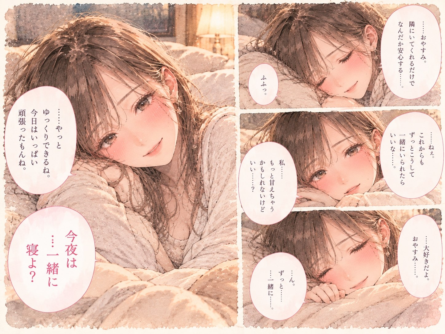 『終電を逃した夜、憧れの先輩と二人きりになった。』 – Preview 4