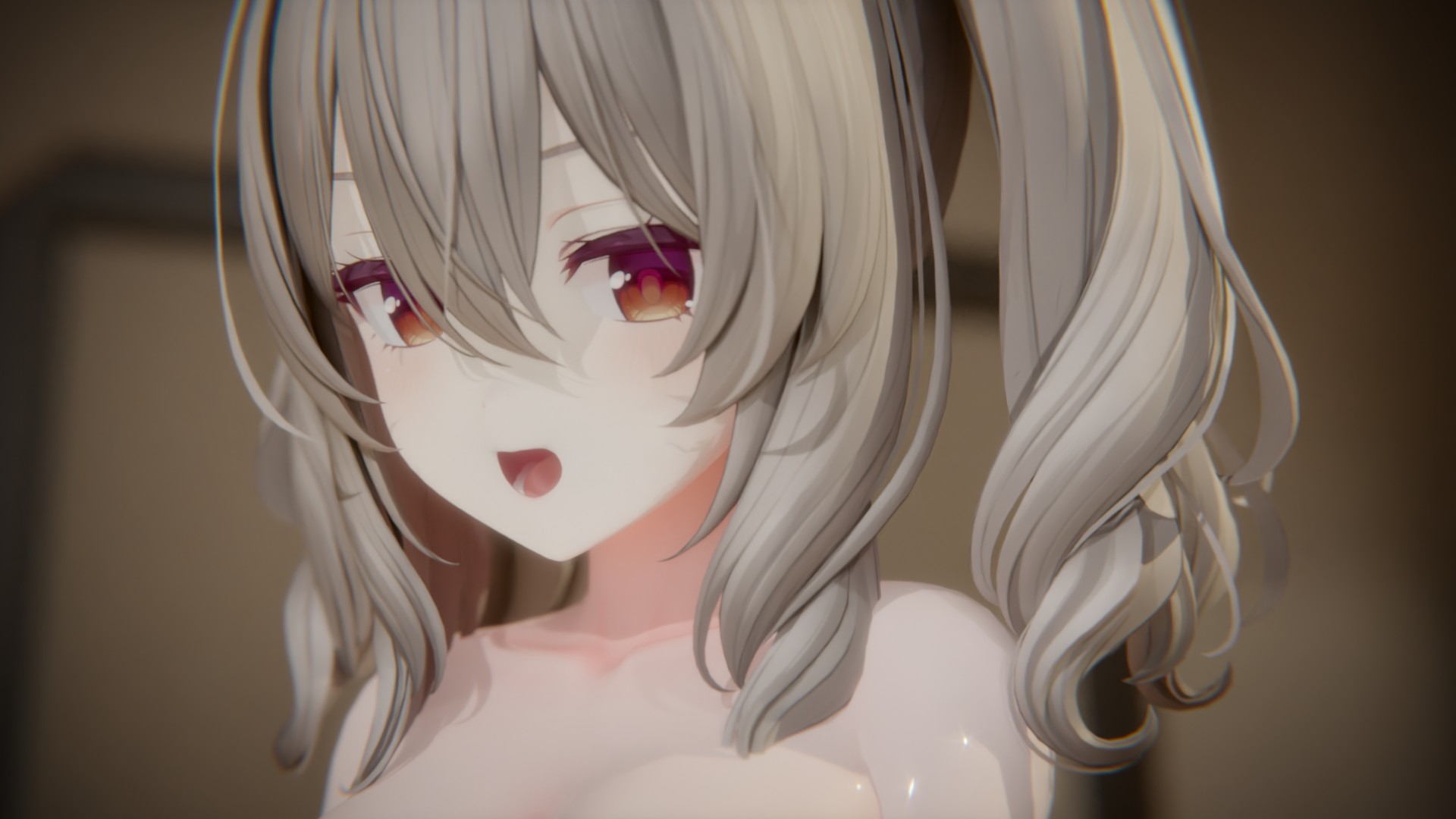 【3DCG/ASMR】ちゅーしよ。大学で再開した幼馴染と甘々セックス – Preview 2